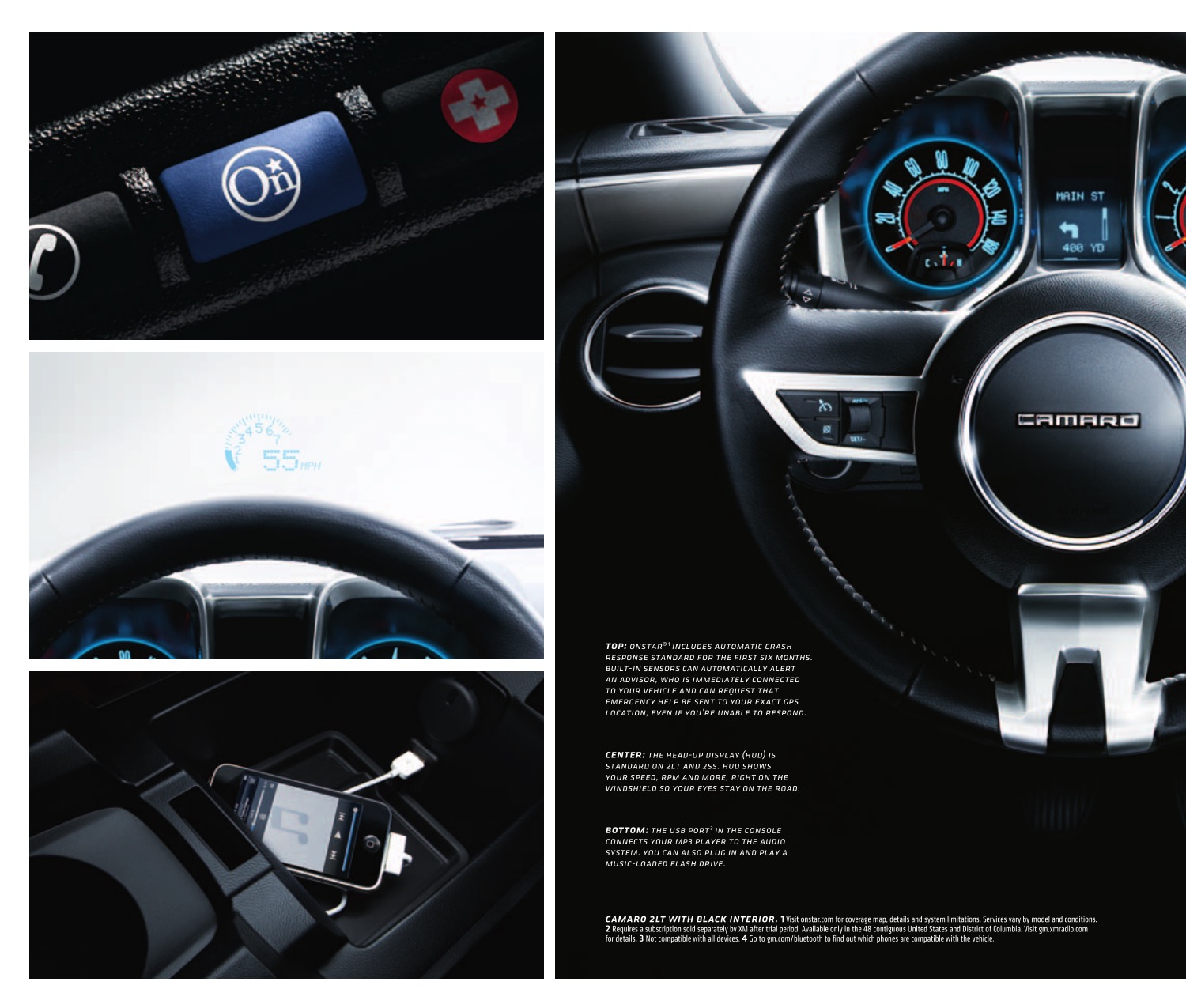 2011 Chev Camaro Brochure Page 2